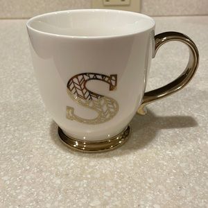 New Curia Vintage Cup with “S” initial.